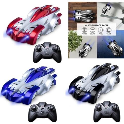 RC Car Toy High Speed Racer Wall Climbing Car Remote Control Accessories Wall Climb Across the Wall Car Model Christmas Gift