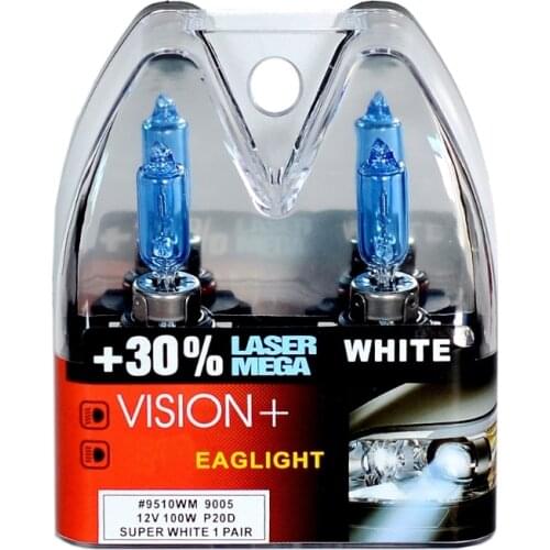 J60F 12V100W Headlight Bulbs Suitable for Low Beam Fog Light High-Beam Super Bright Ultra-white UV-resistant Conversion Kit