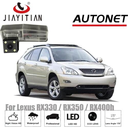 JiaYiTian rear camera for Lexus RX330 RX350 RX400h RX 330 350 400H 2004~2009 backup camera Parking Camera/4LEDS/Night Vision