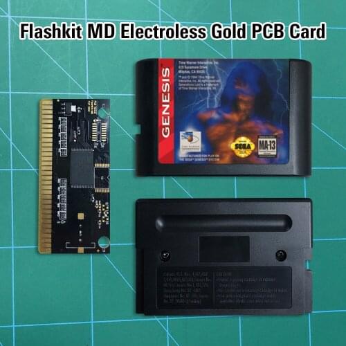 Generations Lost - Flashkit MD Electroless Gold PCB Card 16 bit MD Games Cartridge For MegaDrive Genesis console