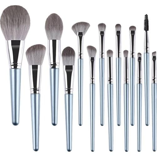 Eye Makeup Brushes Powder Brush 14Pcs Makeup Brushes Set Professional Foundation Blending Eyebrow Brush Cosmetic Tool