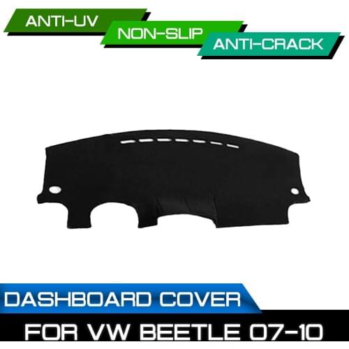 Car Dashboard Mat for Volkswagen Beetle 2007 2008 2009 2010 Anti-dirty Non-slip Dash Cover Mat UV Protection Shade