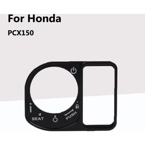 For Honda Motorcycle To Refit Aluminum Alloy Lock Cover and Electric Door Lock Decorative Cover Pcx150 Motorcycle Accessories