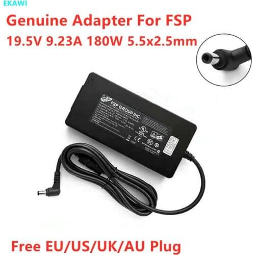Genuine FSP FSP180-AJBN3 19.5V 9.23A 180W AC Switching Power Adapter For XNE15E19 MAG-15 EG-LP5-BK Laptop Power Supply Charger