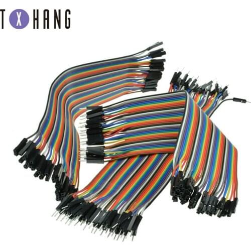 Dupont Line 10cm/20CM/30CM Male to Male+Female to Male + Female to Female Jumper Wire Dupont Cable for arduino DIY KIT