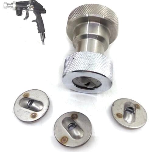 Pneumatic sandblasting Air Paint Spray Guns mortar spray machine Sandblaster Gun Airbrush 9pcs Nozzle parts