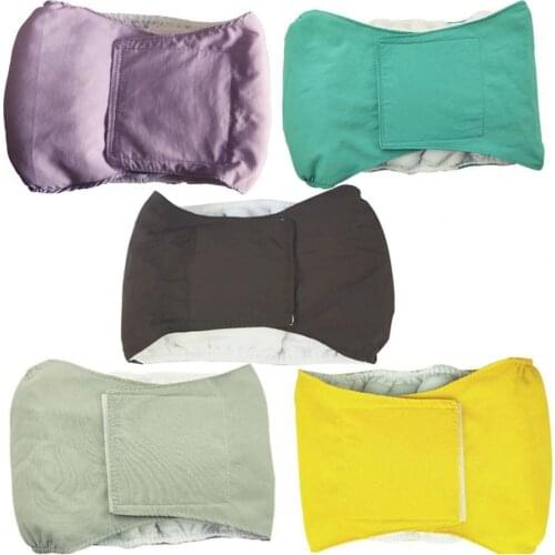 Pet Diaper Absorbent Waterproof Cotton Dog Physical Diaper Wrap for Puppy
