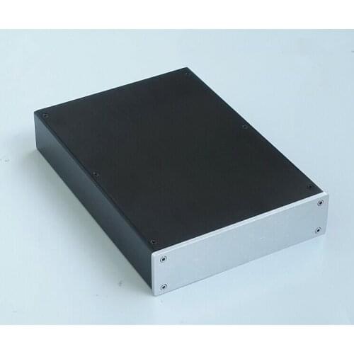 BZ2205G All Aluminum Power Amplifier Housing Audio Amp Chassis DIY Enclosure Pre-Amp Case Box
