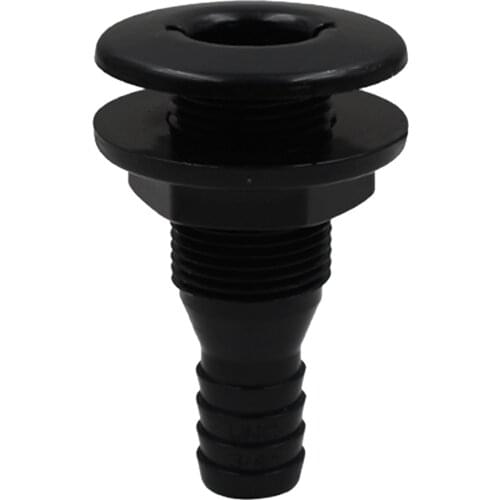 ABS Plastic Marine Yacht Bilge Pump Thru-Hull Fittings for Boat, for 3/4'' Inner Diameter Hose