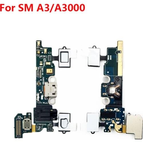 USB Charging Port Flex Cable For Samsung Galaxy A3 2015 A300F A3000 A300FU A300M A300H Charger Dock Connector Flex Cable Parts