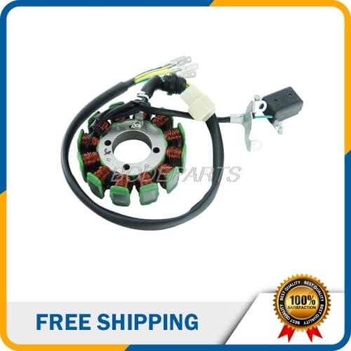 Motorcycle Parts Motor CG12 Poles DC Stator Coils Fit For Lifan Zongshen Loncin Xinyuan CG200cc-CG250cc Engine Free Shipping
