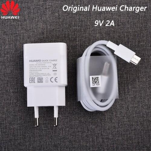 Huawei 9V2A EU/US/UK Charger Quick Fast Charge Adapter Type C/Micro USB Cable For Nova 5 6 7 Pro 5Z 4e Honor 8x 10 P10 P20 lite