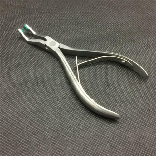 Stainless steel Dental orthodontic removal pliers Temporary tooth crown forceps