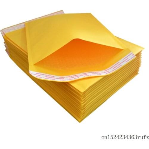 1200 Pcs Kraft Paper Bubble Envelopes Padded Mailers Gift Bags with Bubble Mailing Bag 11x15cm