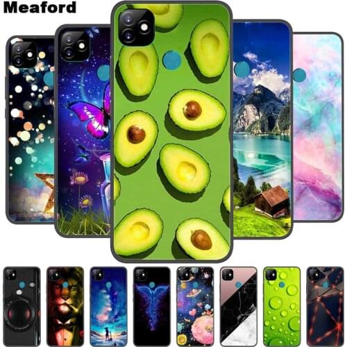 For ITEL Vision 1 Pro Case Marble Soft Silicone Back Case for ITEL Vision 1 Pro Phone Cover for ITEL Vision1 1Pro Coque Bag