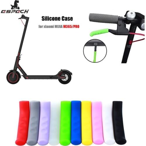 2Pcs Electric Scooter Brake Handle Cover Bike Brakes Silicone Sleeve Anti-slip For Xiaomi M365/PRO Universal Brake Lever Covers