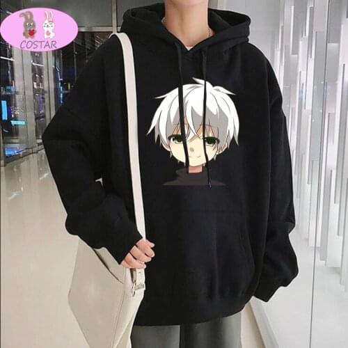 COSTAR Hot Anime Tokyo Ghoul Kaneki Ken Printed Fashion Hoodies Pullover Harajuku Hooded Sweatershirt Unisex