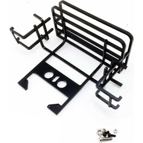 Body Shell Rear Metal Luggage Rack Fit For 1/10 Scale Rc Toys Car Tamiya CC01 JEEP WRANGLER YJ Remote Control Toy Upgrade Parts