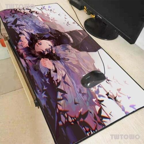 Anime Demon Slayer Kimetsu No Yaiba Computer Mousepad Large Mouse Pad Gamer Carpet Big Mause Pad Desk Play Mat