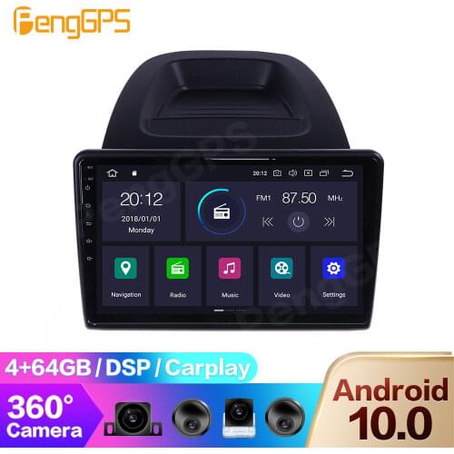 Multimedia DVD Player for Ford Ecosport 2018-2020 Android Radio GPS Navigation Carplay Touch Screen Headunit 360 Camera 4+64G