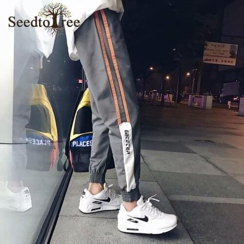 Mens casual pants Korean fashion sweatpants trousers loose sports leggings harem pants