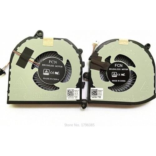 New laptop CPU GPU Cooling fan for Dell Precision 5530 M5530 XPS 15 9570 0MV340 XPS15 7590 008YY9 0TK9J1