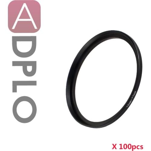 Lenses & Accessories, ADPLO 100pcs of Step-up Metal Filter Adapter Ring, 72mm Lens to 77mm Accessory