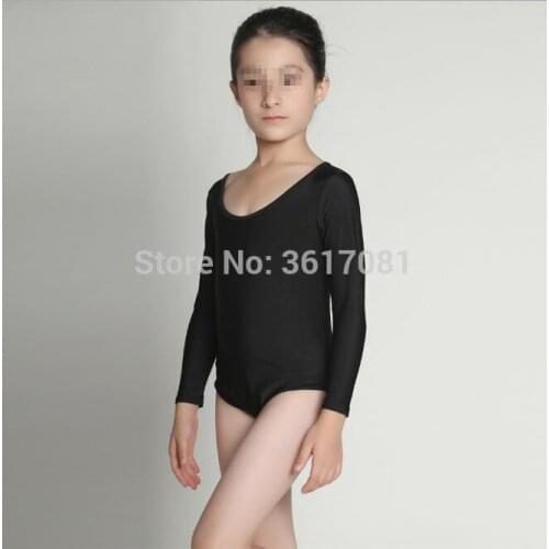 Kids adult Black big round neck Spandex Unisex Catsuit Zentai Second Skin half Bodysuit Halloween Cosplay Dance tights