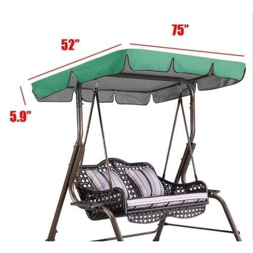 Replace The Swing Chair Awning Garden Swing Canopy Waterproof Outdoor Swing Chair Hammock Canopy Roof Canopy