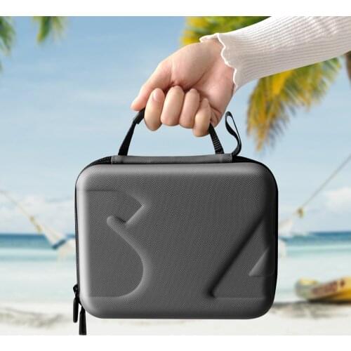SUNNYLIFE Portable Waterproof Scratchproof PU Leather Storage Protective Carry Case Bag for DJI MAVIC 2 Mavic2 Smart Controller