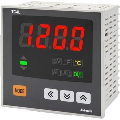 TC4L-14R Temp Control, 1/4DIN, Single display 4 Digit, PID Control, Relay & SSR Output, 1 Alarm Output, 100-240 VAC