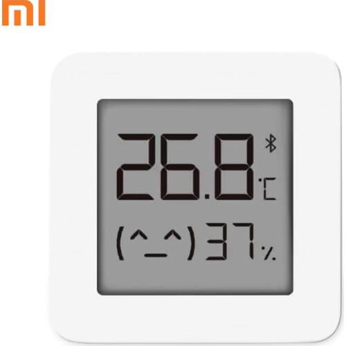 2020 In Stock XIAOMI Mijia Bluetooth Thermometer 2 Wireless Smart Electric Digital Hygrometer Thermometer Work with Mijia APP