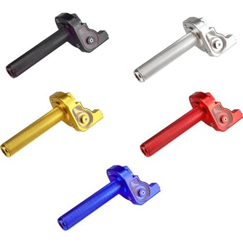 Universal Aluminum 22mm Throttle Grip Quick Twister with Throttle Cable Motorcycle Handlebar Grip Fit For All Brand Motorcycle