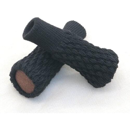 4PCS Universal Knitting Chair Foot Cover Leg Sock Protective Case Multicolor Non-Slip Floor Furniture Protector Home Decor