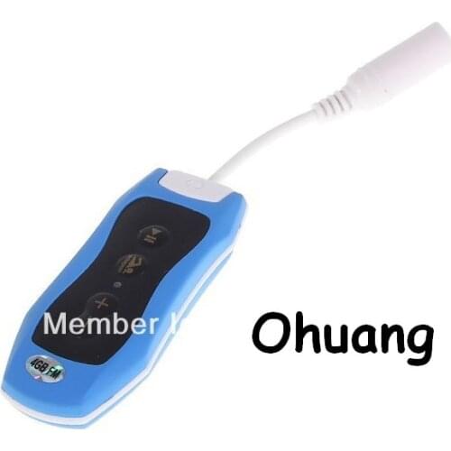 High Quality Stylish 8 GB IPX8 Sport FM Waterproof / Water Resistant MP3 Music Player for Swimming. Full Accessories