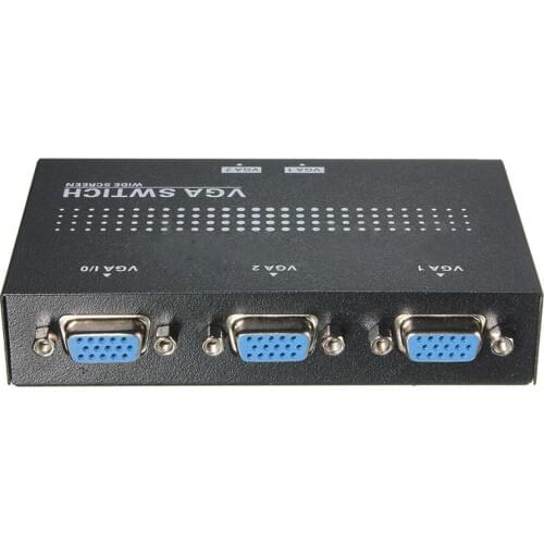2 In 1 Out VGA VGA 2 PORTE a monitor two sources MANUAL SWITCH SPLITTER