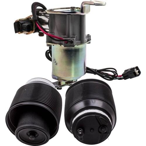 4891060041 For Lexus GX470 For Toyota 4808035011 Air Spring Bag Bellow x2 Air Compressor Pump x1 48910-60040, 48910-60041