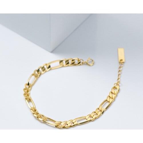 5MM Authentic REAL. 925 Sterling Silver Chunky Cuban Chain Wrist chain Bracelet C-S4185