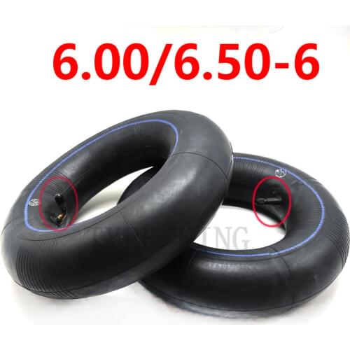 6.00/6.50-6 Inner Tube 6.00-6 Inner Camera 6.50-6 Inner Tire for Electric Scooter, Kart, Golf Cart, Mower, ATV Butyl Rubber Tyre