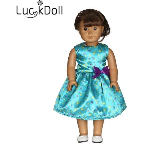 Doll Accessories,new style dress Wear fit Doll For 18 inch,Children best Birthday Gift (without shoes)N1