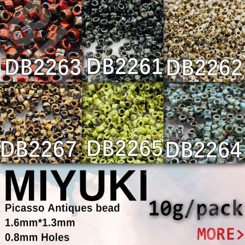 BLUESTAR Miyuki accessories Picaso Beads 11/0 For DIY Jewelry Perles Delica 1.6x1.3MM beads 10Grams/lot About 600pieces