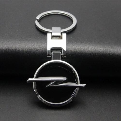 1PCS Car Logo metal Keychain Key Chain Key Ring For Opel OPC Astra J H G K Insignia Corsa D B E Mokka Vectra B Zafira B Regal