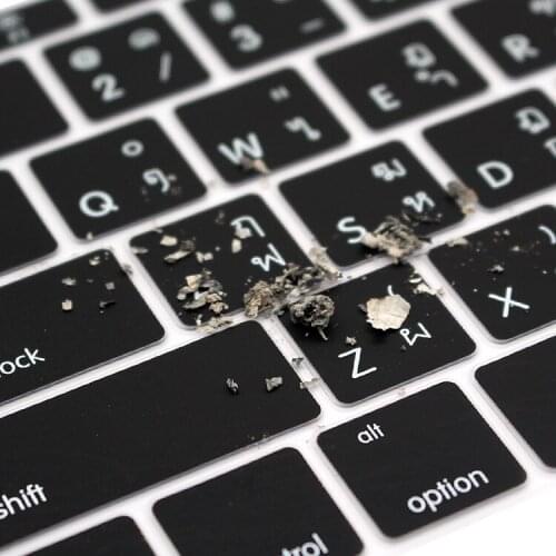 For Macbook 12" A1534 Thailand Thai Silicone Keyboard Cover Skin For MacBook New Pro 13 Inch A1708 2016 Version No Touch Bar