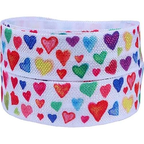 FLRA FOE FLORA ribbon wholesale Valentine foe fold over elastic ribbon