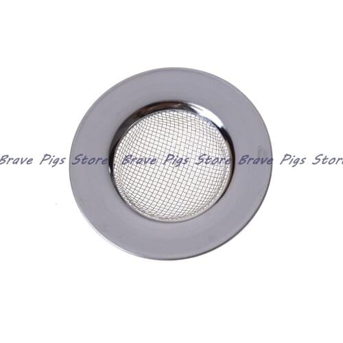 Stainless Steel Round Floor Drain Kitchen Sink Filter Sewer Drain Hair Colanders & Strainers Filter Bathroom Sink Filter