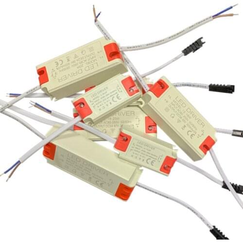 2021 NEW 1PCS LED Constant Driver 3W-36W 280-300mA Power Supply Light Transformers for LED Downlight Lighting AC85-265V