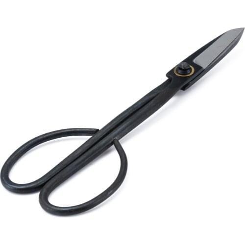 200mm 8'' Plant Scissor Black Steel Beginner Household Bonsai Tool Long Handle Scissors For Garden Plant Flower trimmer