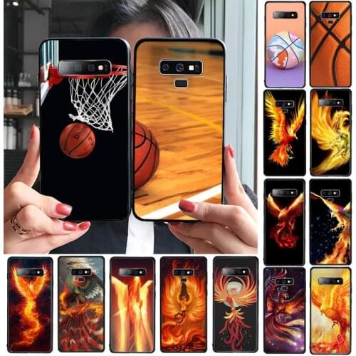 Flame fluorescent phoenix Phone Cases for iphone 11 12 Samsung A S 51 71 10 21 70 30 20 S Pro max x 5G Soft silicone cover