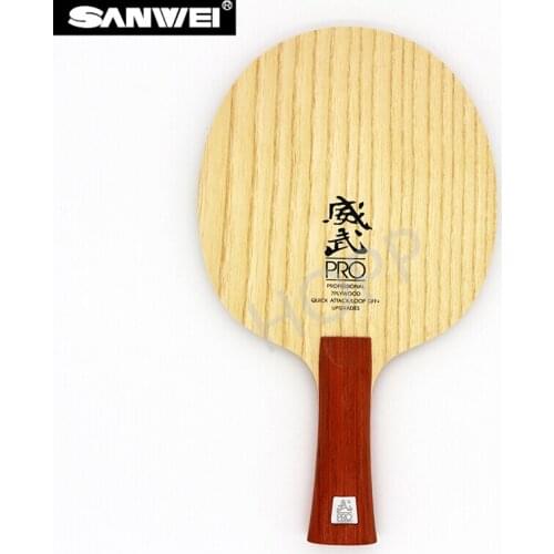 SANWEI V5 PRO Table tennis blade professional 7 plywood quicky attack+ loop OFF+ sanwei ping pong racket bat paddle