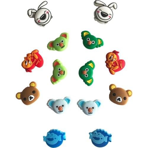 5pcs Retail Cartoon Animas Tennis Vibration Dampener Rackets Shock Absorber